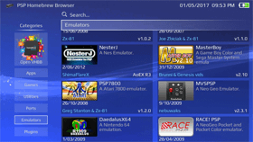 Psp on sale homebrew store